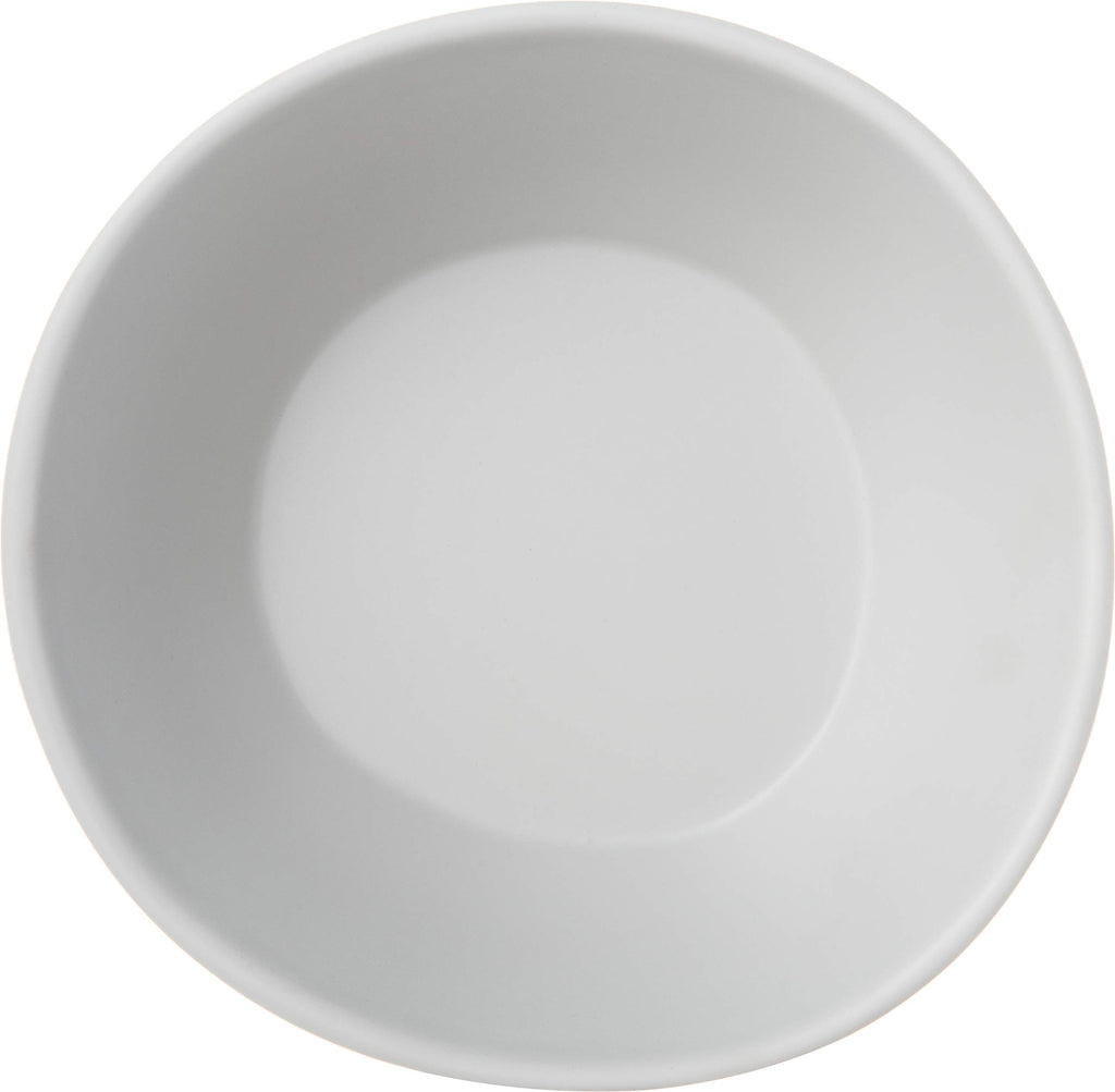 Carlisle FoodService Products Ridge Reusable Plastic Bowl for Home and Restaurant Melamine 52 Ounces Cement (Pack of 12)